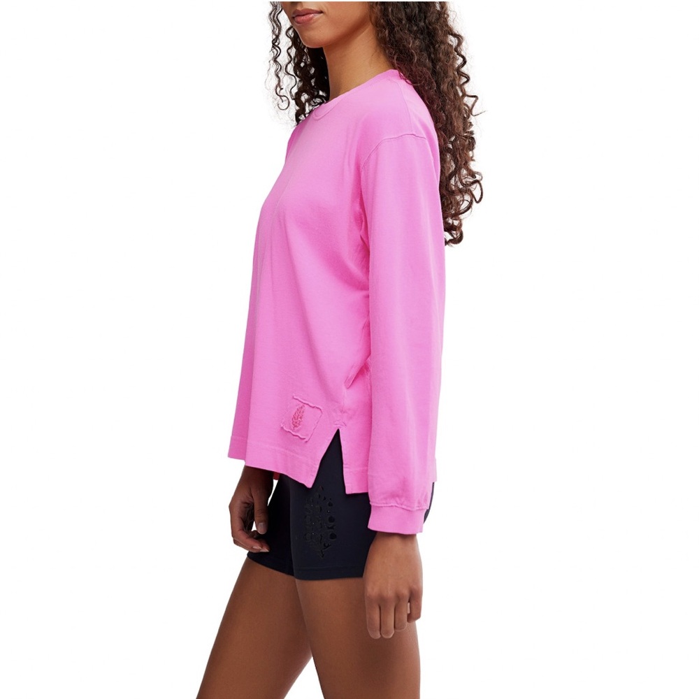 NEW Free People x FP Movement Hustle Layer in Pink - Picture 5 of 15